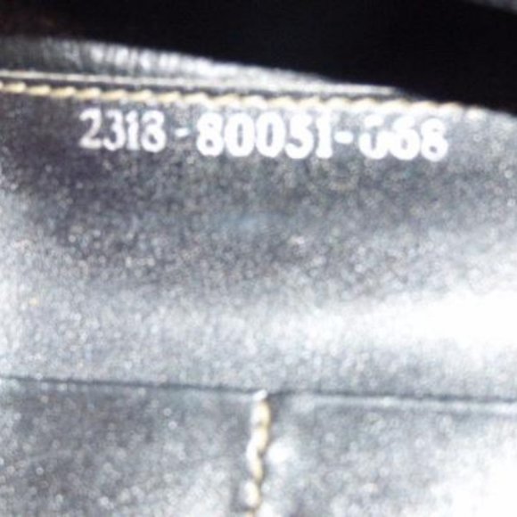 Fendi BrownThin Striped Coated Canvas & Leather - Picture 4 of 5